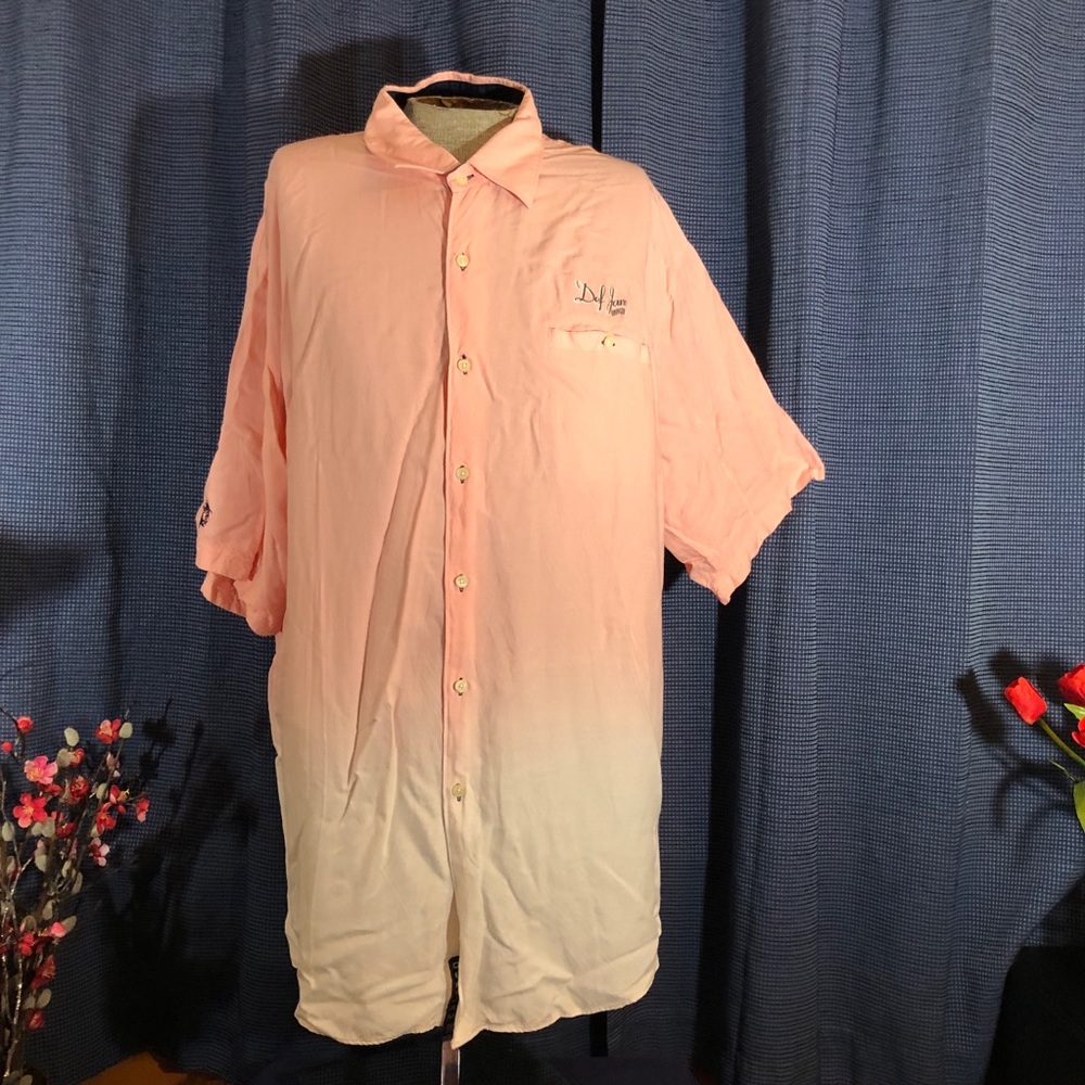 Vintage Def Comedy Jam University Shirt Button-Up Short Sleeve Size XXL